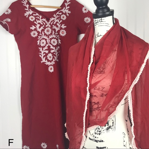 Homemade Red Dresses